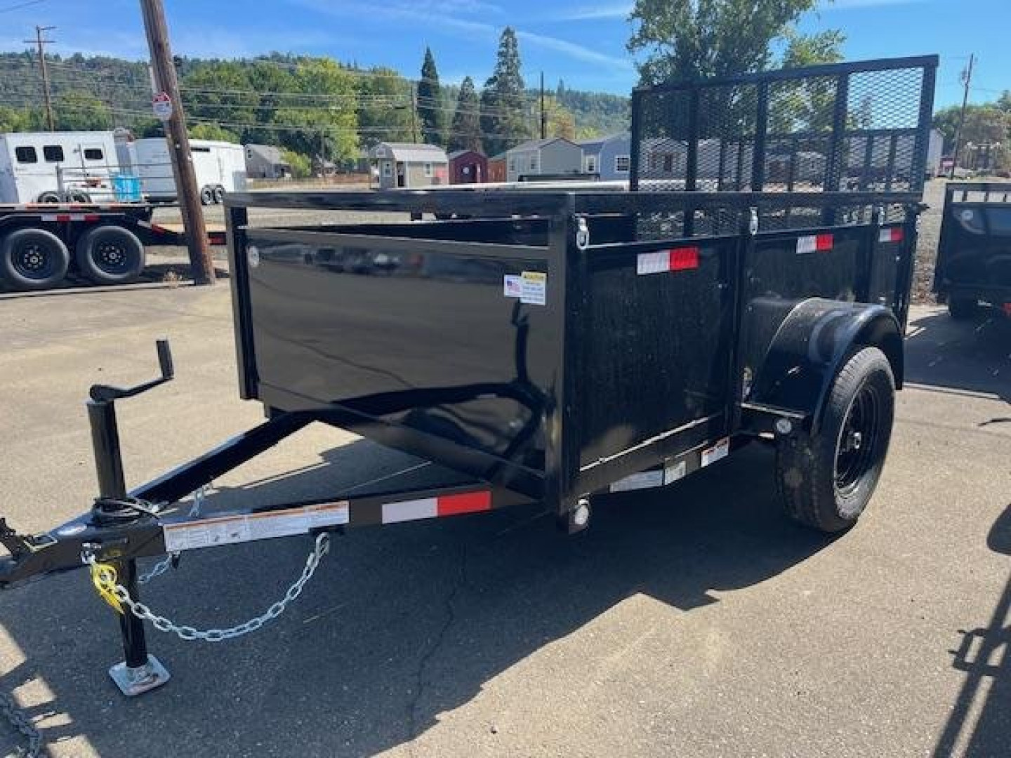 New BOX 2026 VERSATILE BX58SA 5X8 UTILITY TRAILER