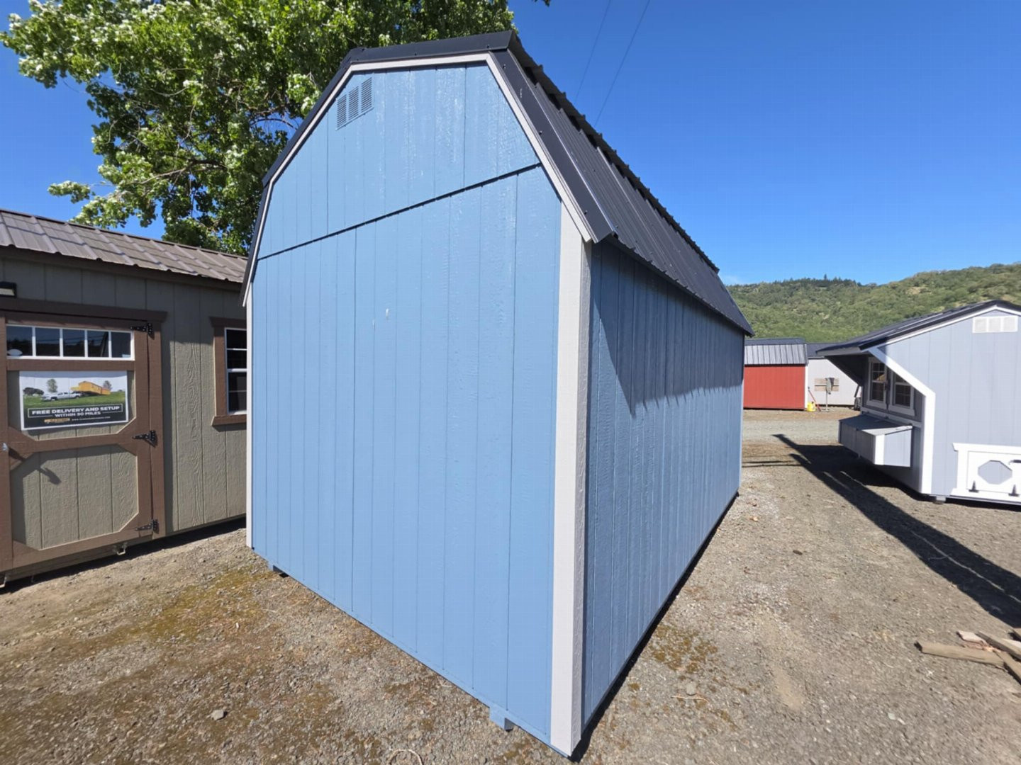 New 2025 OLD HICKORY WSLBX SIDE LOFTED 10X16 BARN SHED