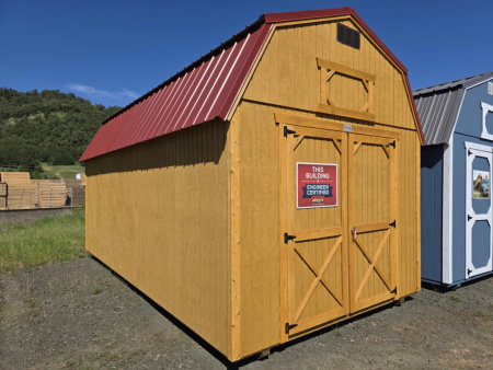 New 2025 OLD HICKORY STAINED 10X20 LOFTED BARN STORAGE SHED