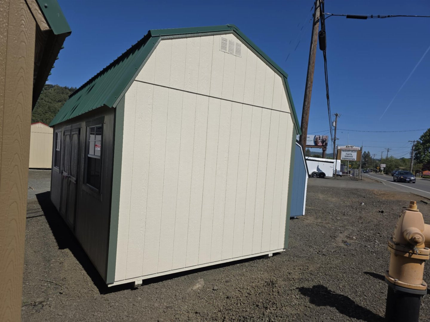 New 2025 OLD HICKORY 10x20 WSLBX LOFTED BARN MAN CAVE SHE SHED