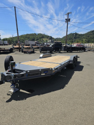 New 2025 DIAMOND C HDT207 82X20 SPLIT TILT 14K EQUIPMENT TRAILER CEMENT GRAY UPGRADED TIRES