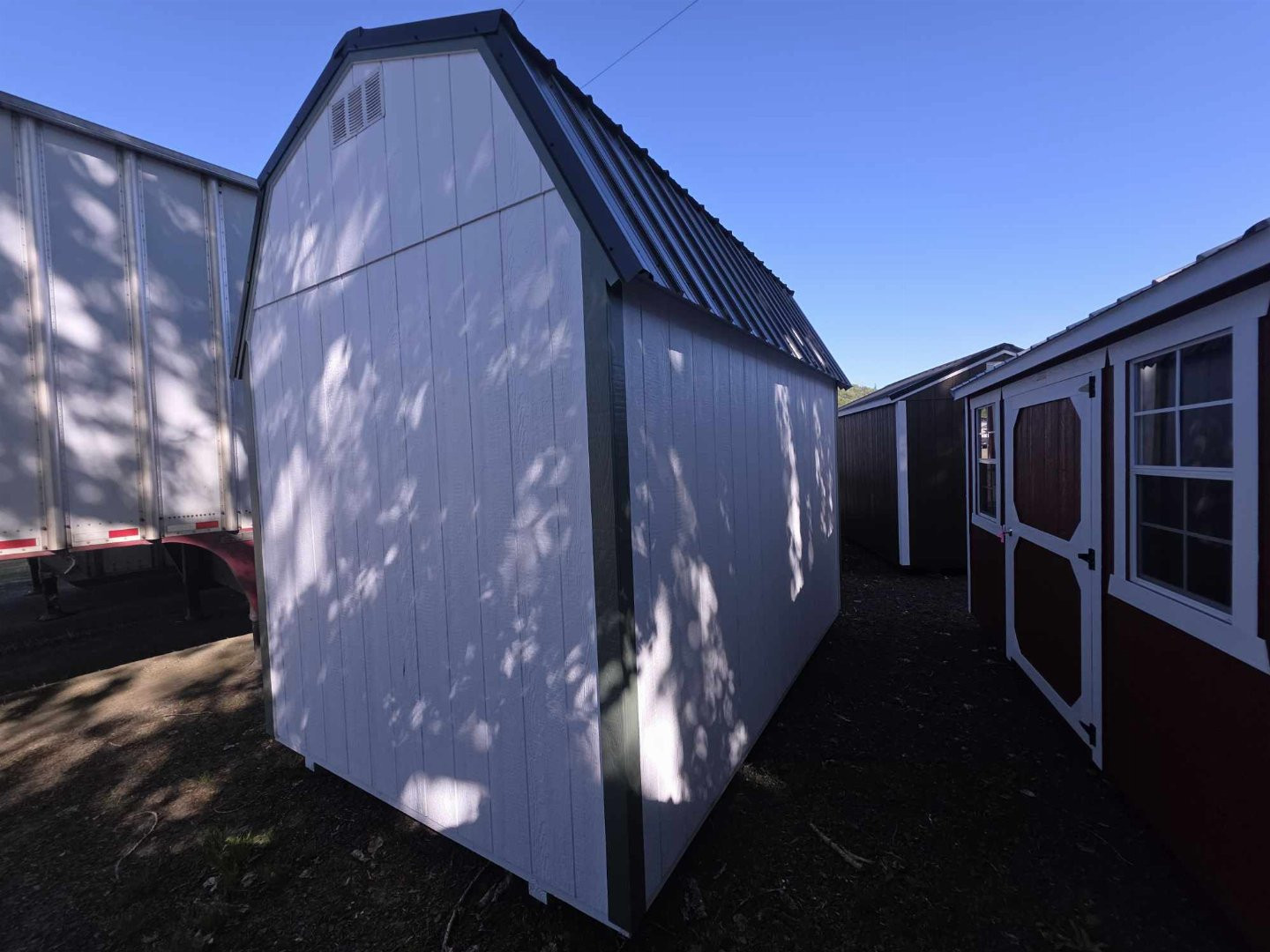 New 2025 OLD HICKORY 8x12 WSLBX LOFTED BARN SHED