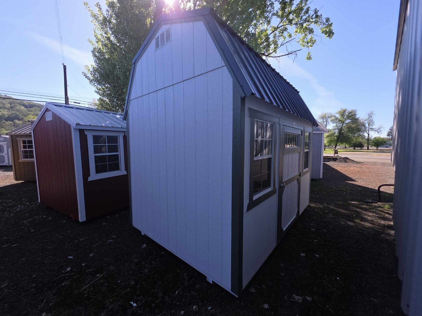 New 2025 OLD HICKORY 8x12 WSLBX LOFTED BARN SHED