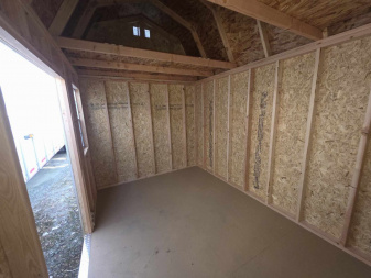 New 2025 OLD HICKORY 8x12 WSLBX LOFTED BARN SHED