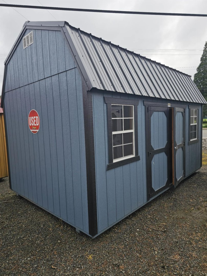 New USED 2024 OLD HICKORY WSLBX SIDE LOFTED 10X16 BARN SHED