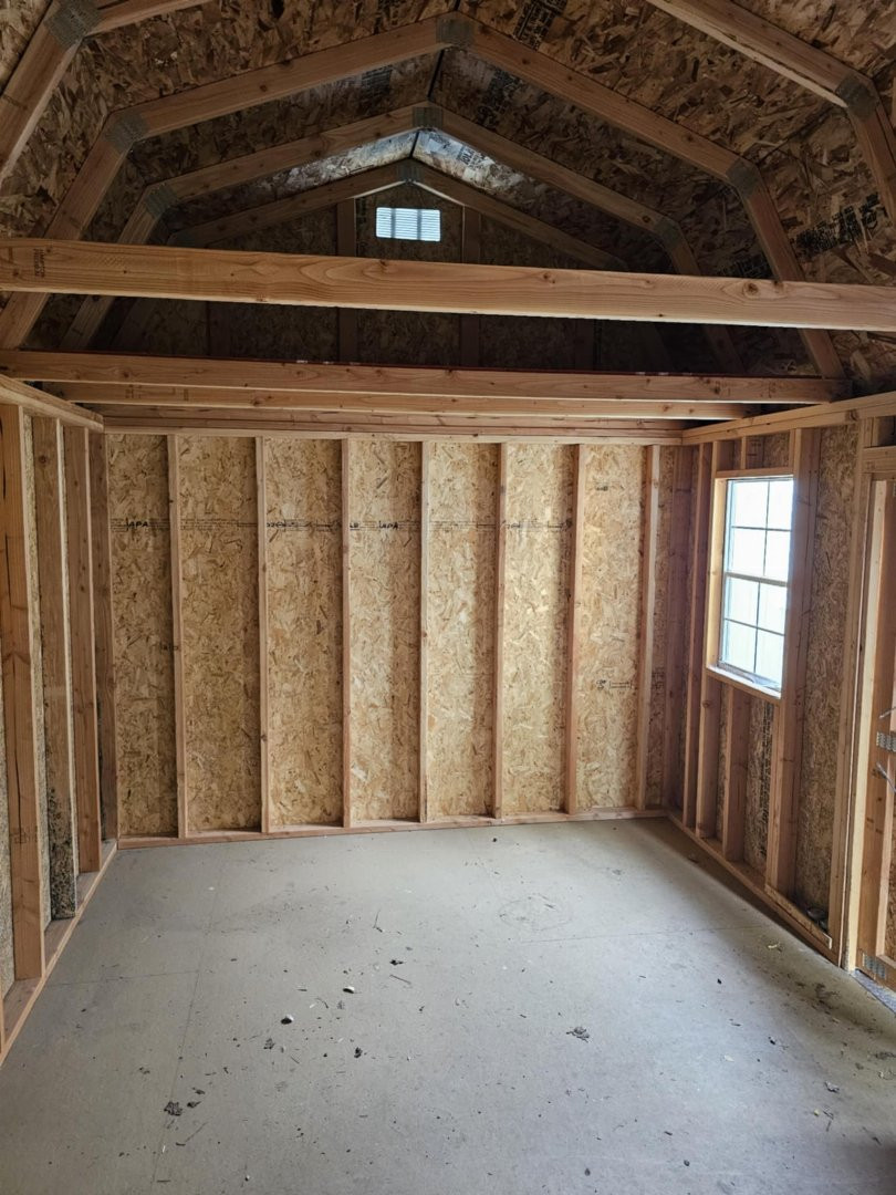 New USED 2024 OLD HICKORY WSLBX SIDE LOFTED 10X16 BARN SHED