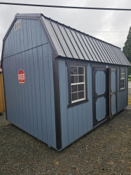 New USED 2024 OLD HICKORY WSLBX SIDE LOFTED 10X16 BARN SHED