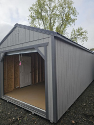 New 2025 Old Hickory WG 12X28 GARAGE BARN STORAGE SHED