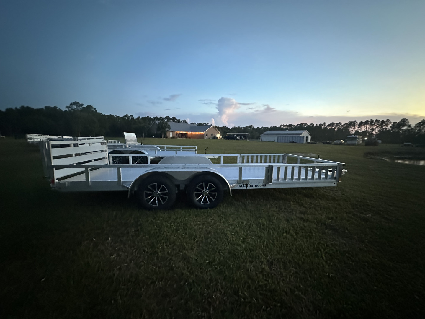 New 2026 H&H Trailers H8218TRSAV-070 ATV Trailer