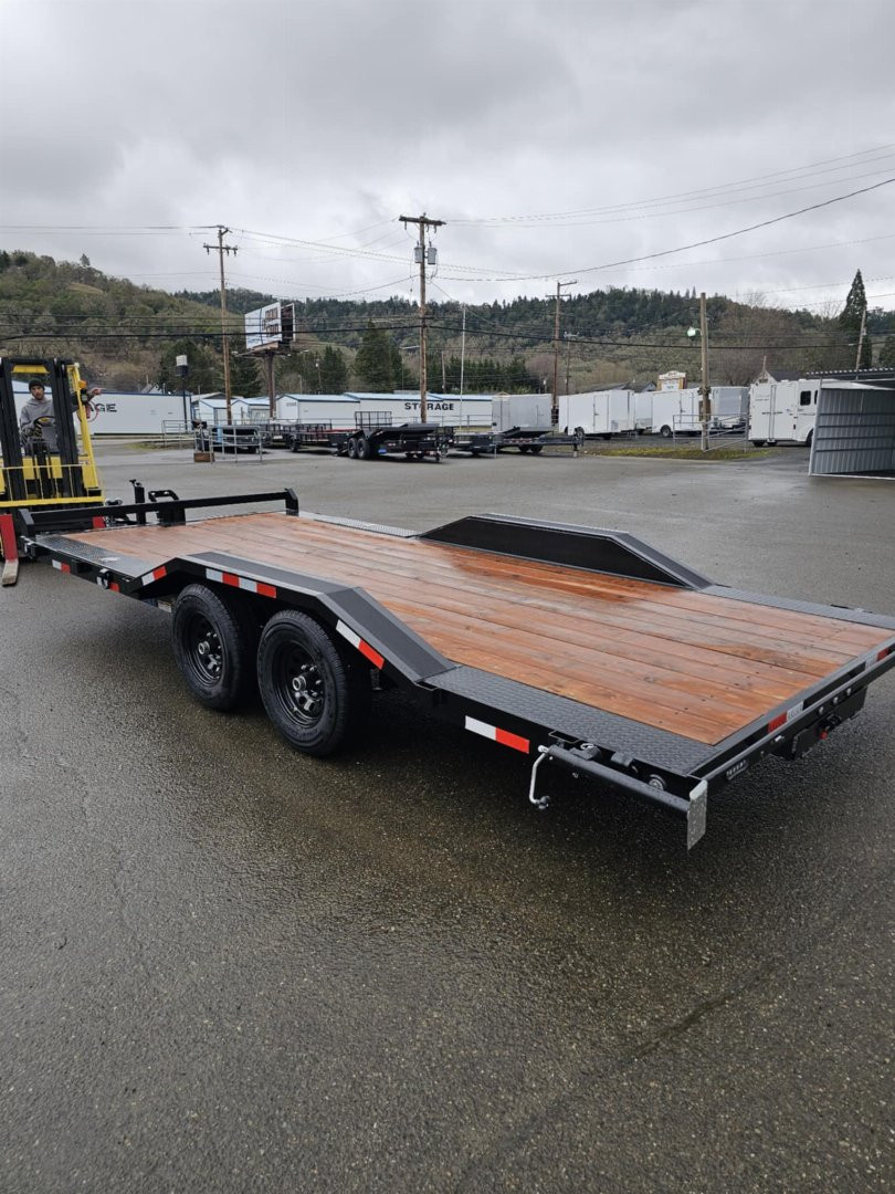 New 2026 VERSATILE HD720TA3 7X20 ROCK CRAWLER DRIVE OVER FENDERS 10K CAR HAULER TRAILER
