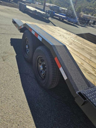 New 2026 VERSATILE HD7X20TA4 7X20 14K ROCK CRAWLER FLATBED CAR HAULER TRAILER