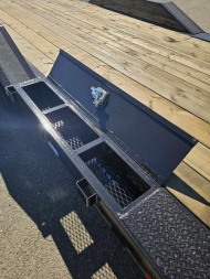 New 2026 VERSATILE HD7X20TA4 7X20 14K ROCK CRAWLER FLATBED CAR HAULER TRAILER