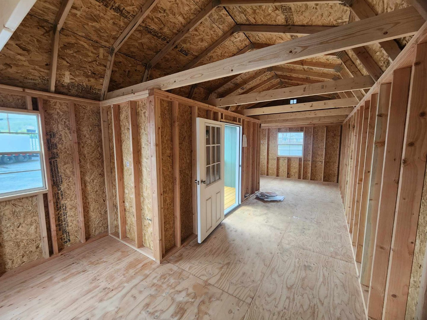 New 2025 Old Hickory 12x28 WLCPHX CENTER PORCH PACKAGE BARN SHED