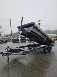 New 2025 DIAMOND C BASELINE HDU208 16K 16X82 DUMP TRAILER METALLIC GRAY