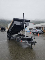 New 2025 DIAMOND C BASELINE HDU208 16K 16X82 DUMP TRAILER METALLIC GRAY