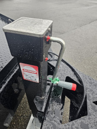 New 2025 Diamond C LPT207 82X14 LOW PROFILE 14K DUMP TRAILER ONYX BLACK