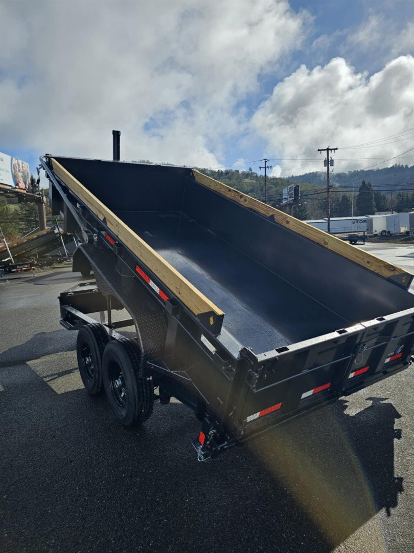 New 2025 Diamond C LPT207 82X14 LOW PROFILE 14K Dump Trailer METALLIC GRAY