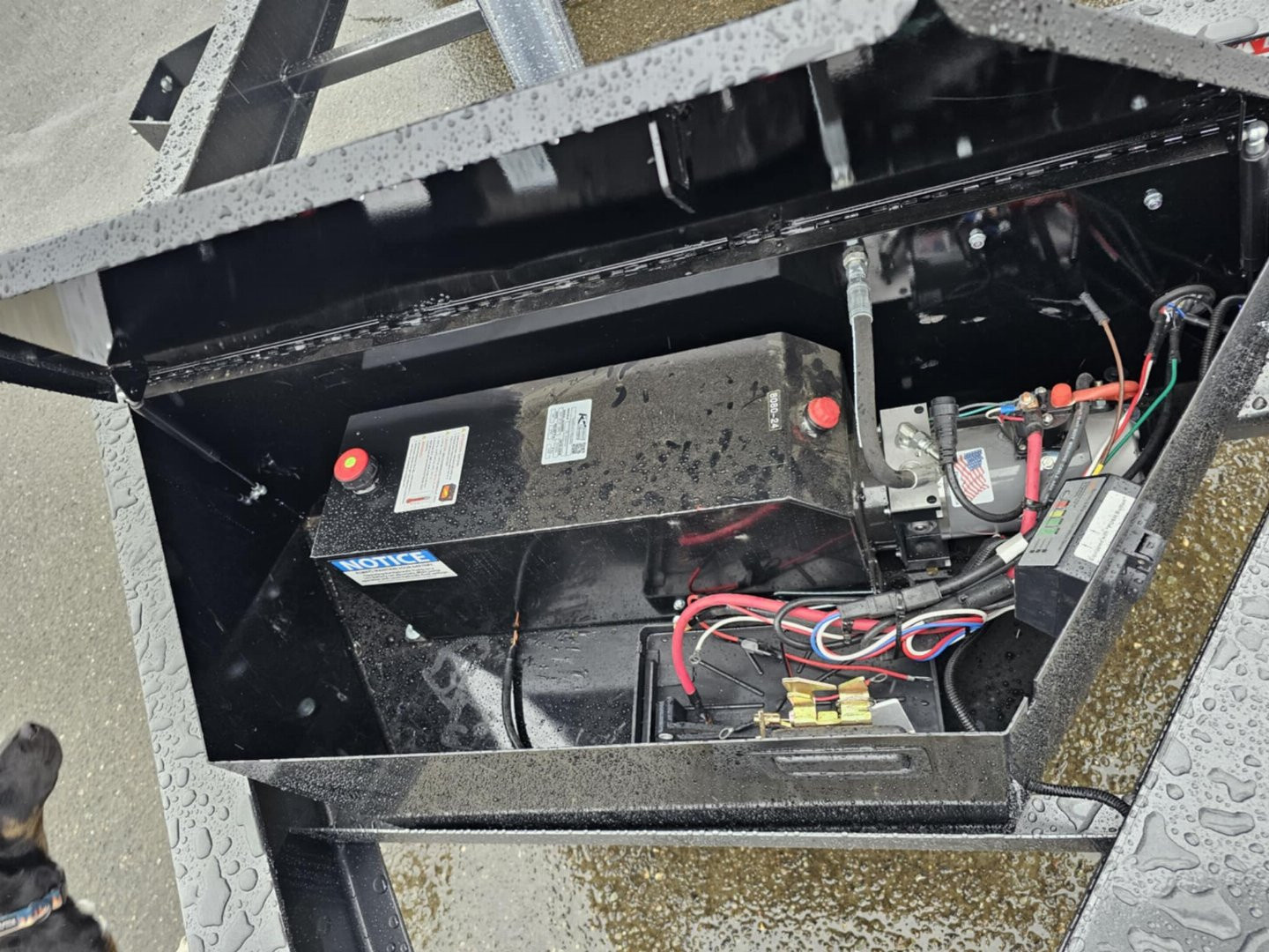 New 2025 Diamond C LPT207 82X14 LOW PROFILE 14K Dump Trailer METALLIC GRAY