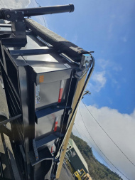 New 2025 Diamond C LPT207 82X14 LOW PROFILE 14K Dump Trailer METALLIC GRAY