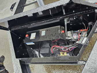 New 2025 Diamond C LPT207 82X14 LOW PROFILE 14K Dump Trailer METALLIC GRAY