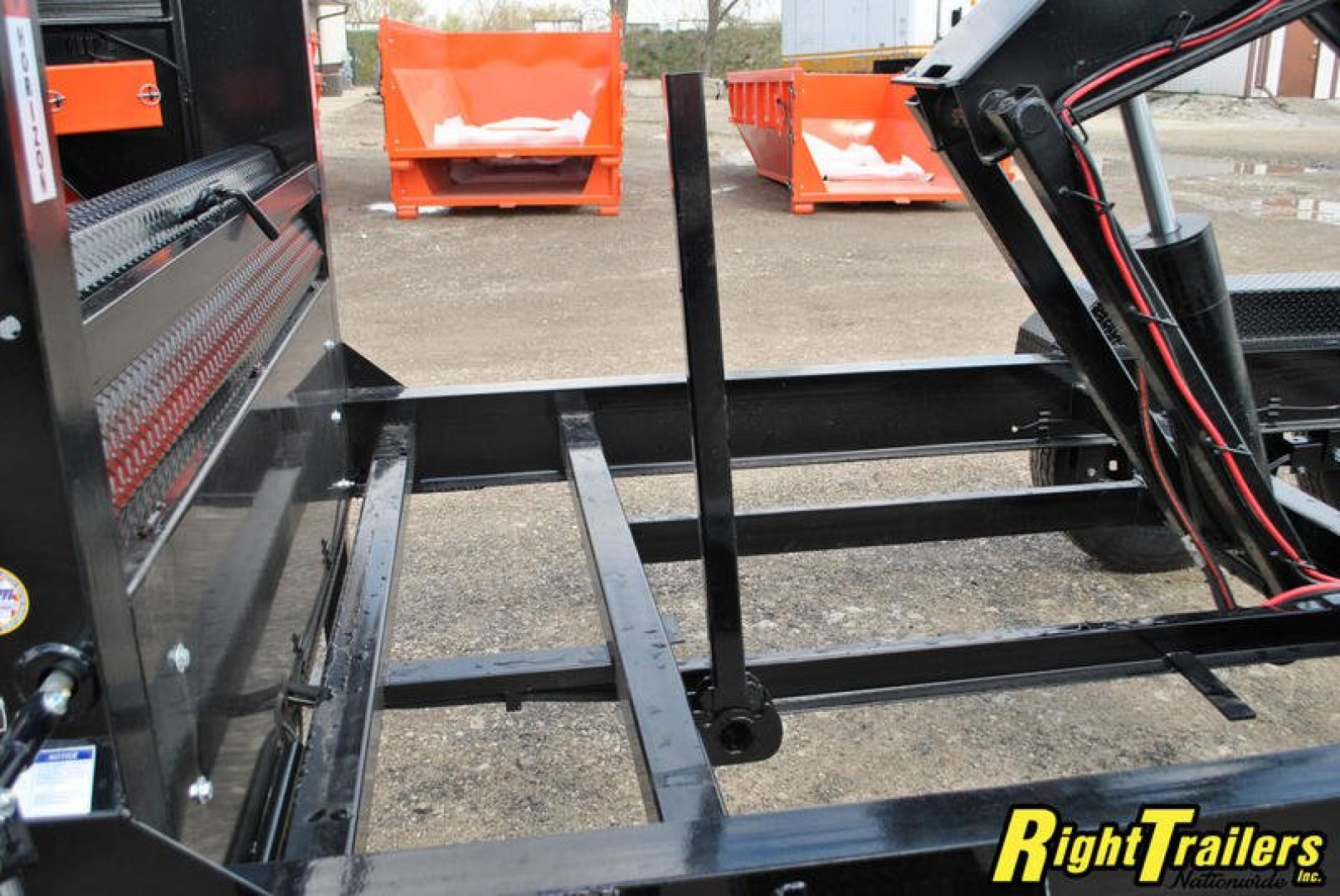 New 2023 7x14 Horizon Gooseneck RDZ Roll Off Trailer RDZGN-14