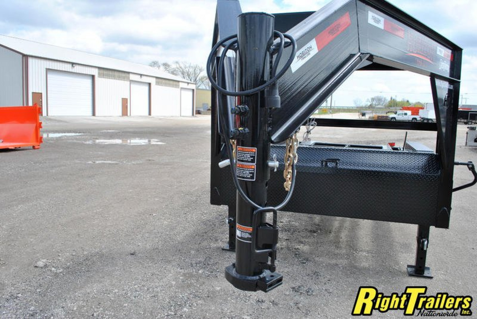 New 2023 7x14 Horizon Gooseneck RDZ Roll Off Trailer RDZGN-14