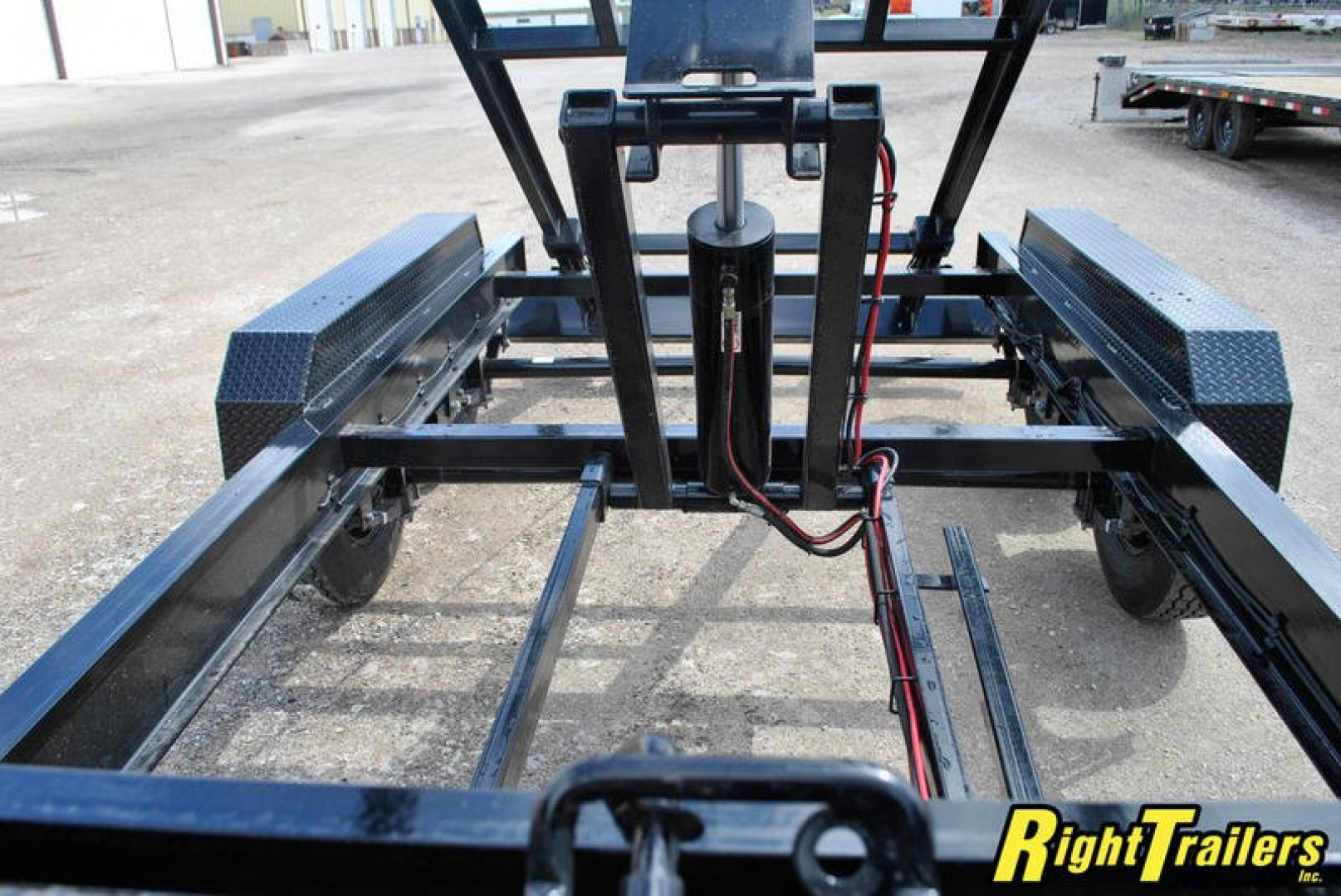 New 2023 7x14 Horizon Gooseneck RDZ Roll Off Trailer RDZGN-14