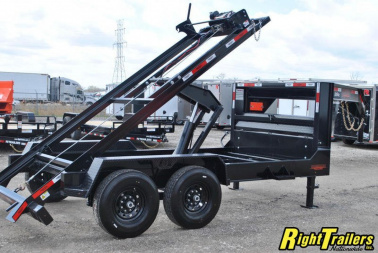 New 2023 7x14 Horizon Gooseneck RDZ Roll Off Trailer RDZGN-14
