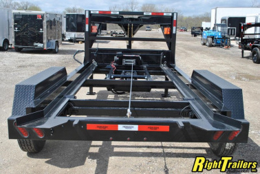 New 2023 7x14 Horizon Gooseneck RDZ Roll Off Trailer RDZGN-14