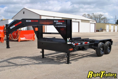 New 2023 7x14 Horizon Gooseneck RDZ Roll Off Trailer RDZGN-14