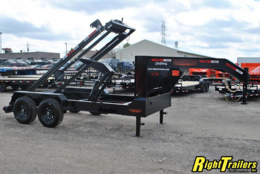 New 2023 7x14 Horizon Gooseneck RDZ Roll Off Trailer RDZGN-14