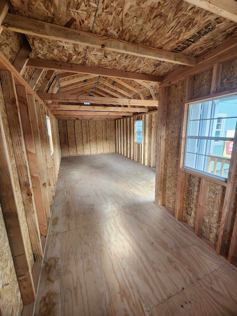 New 2024 Old Hickory WDLPHX 12X32 Deluxe Playhouse Package Shed