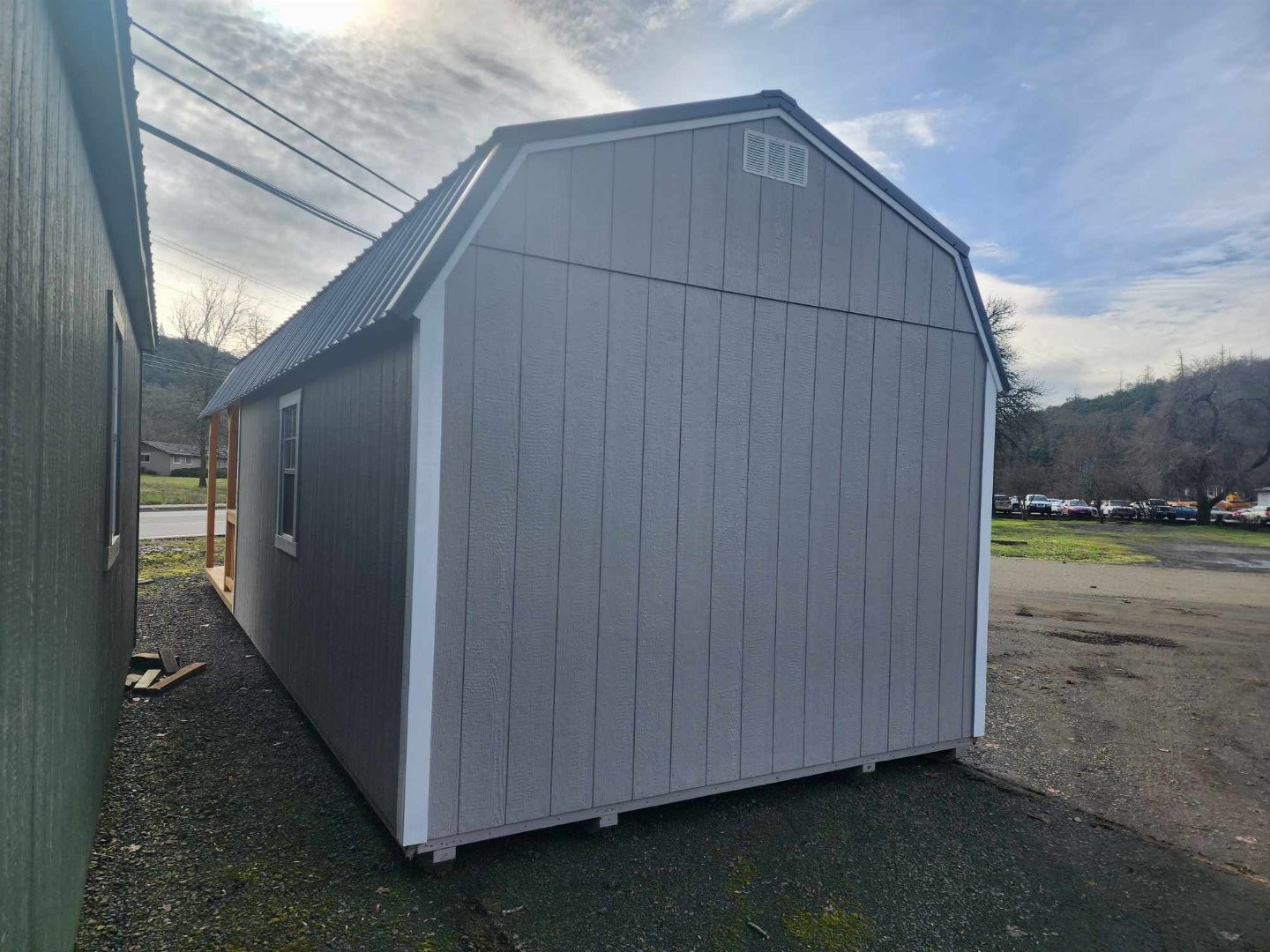 New 2024 Old Hickory WDLPHX 12X32 Deluxe Playhouse Package Shed