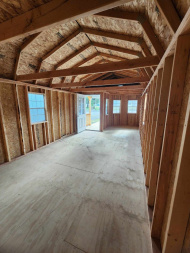 New 2024 Old Hickory WDLPHX 12X32 Deluxe Playhouse Package Shed