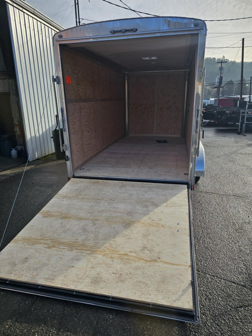 New 2025 Continental Cargo TW714TA2 7X14 Enclosed Cargo Trailer DIAMOND ICE RAMP