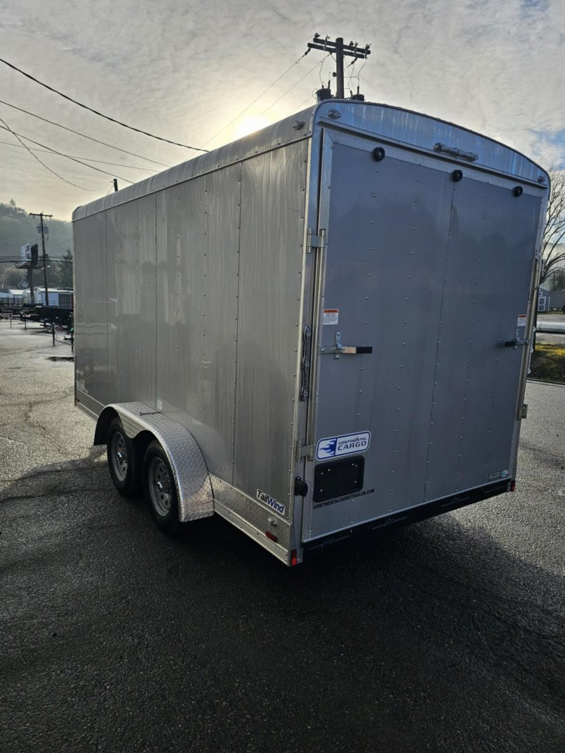 New 2025 Continental Cargo TW714TA2 7X14 Enclosed Cargo Trailer DIAMOND ICE RAMP