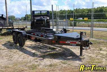 New 2023 7x14 Horizon Bumper Pull RDZ Roll Off Trailer RDZBP-14 for ...