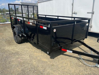 New 2026 Versatile Trailers BX612SA 6X12 Single Axle Utility Box Trailer
