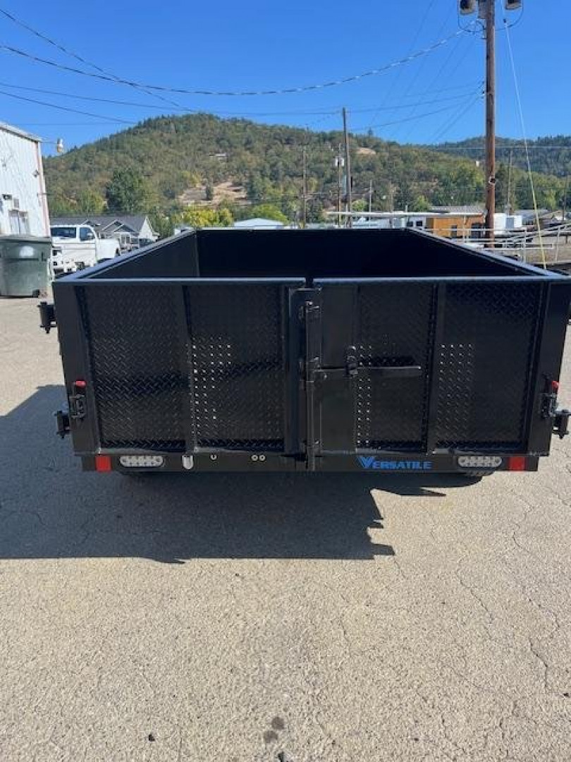 New 2026 VERSATILE SINGLE AXLE PTM58SA 5X8 3K MINI Dump Trailer