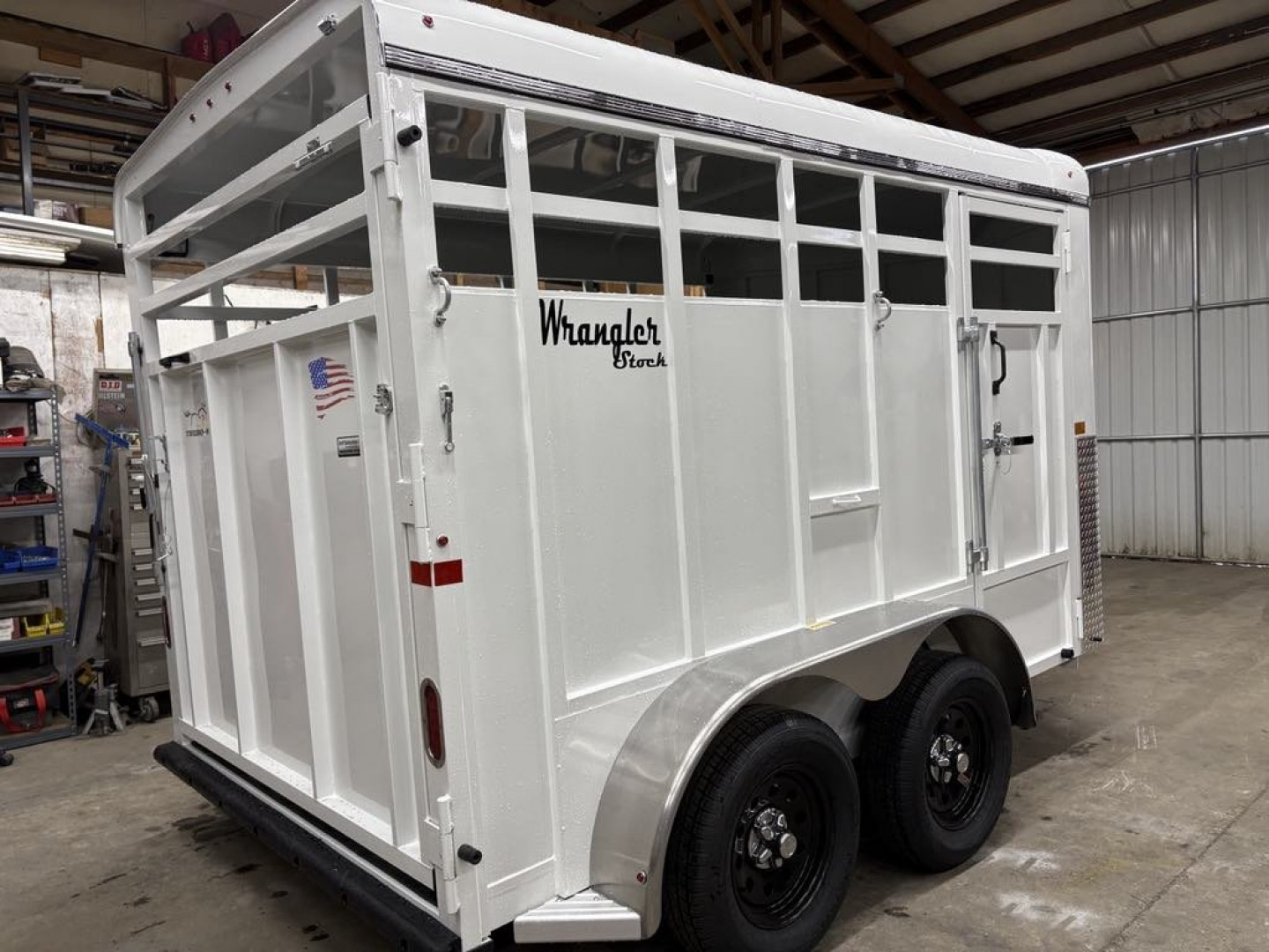 New 2025 Thuro-Bilt Wrangler Stock Horse Trailer (2-horse)