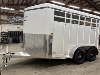 New 2025 Thuro-Bilt Wrangler Stock Horse Trailer (2-horse)