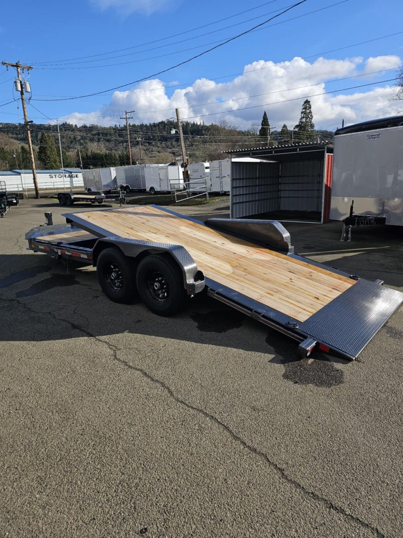 New 2025 DIAMOND C HDT207 82X20 SPLIT TILT EQUIPMENT TRAILER CARBON METALLIC