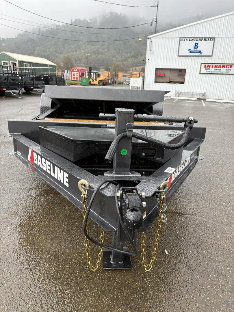 New 2025 HTL207 BASELINE Diamond C Trailers 82" X 20' SPLIT-TILT Equipment Trailer