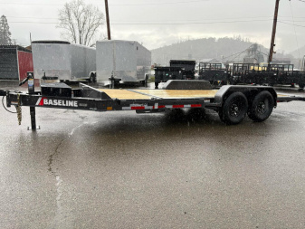 New 2025 HTL207 BASELINE Diamond C Trailers 82" X 20' SPLIT-TILT Equipment Trailer