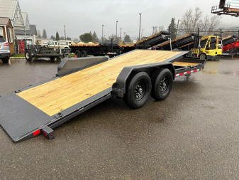 New 2025 HTL207 BASELINE Diamond C Trailers 82" X 20' SPLIT-TILT Equipment Trailer
