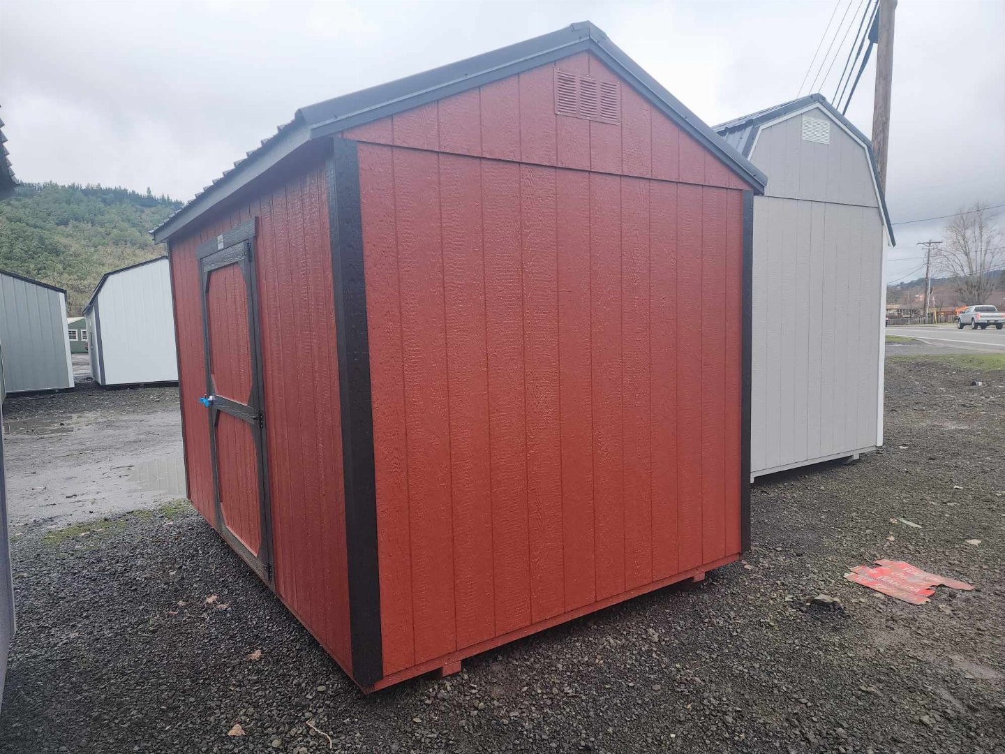 New 2024 Old Hickory WUT7 08X12 UTILITY BARN SHED