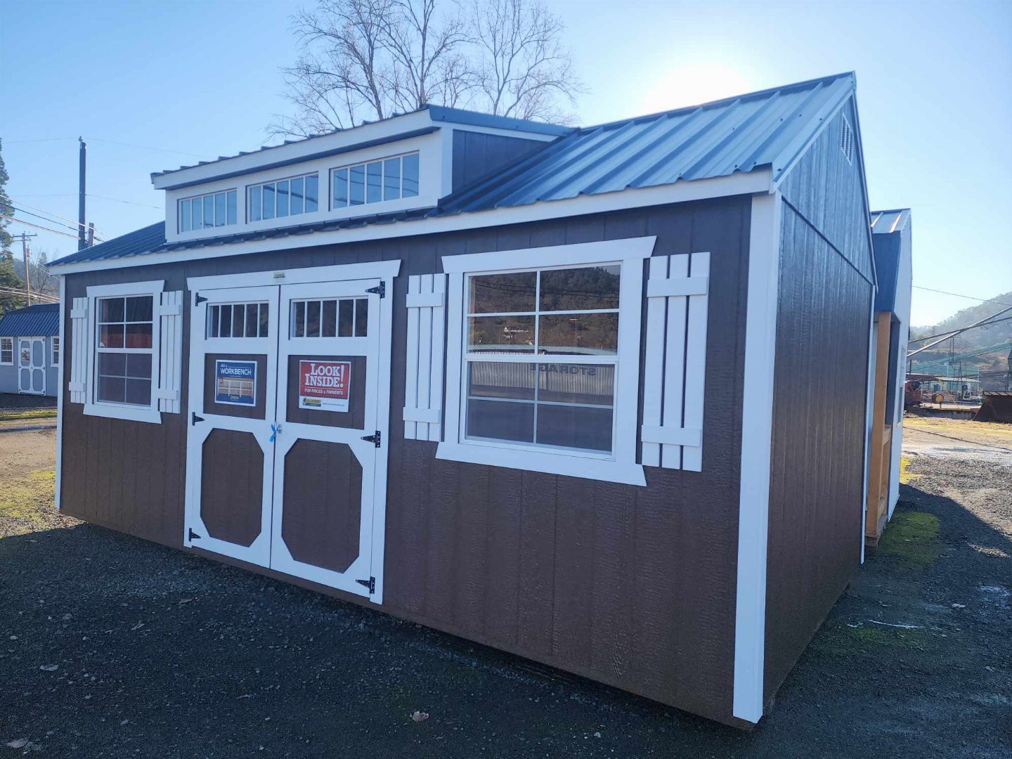 New 2024 OLD HICKORY WSUTD DORMER PACKAGE 10X20 UTILITY SHED