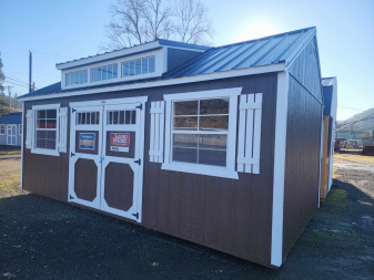 New 2024 OLD HICKORY WSUTD DORMER PACKAGE 10X20 UTILITY SHED