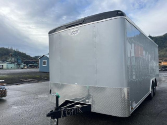 New 2025 Continental Cargo TW8520TA3 8.5X20 Enclosed CAR HAULER Trailer