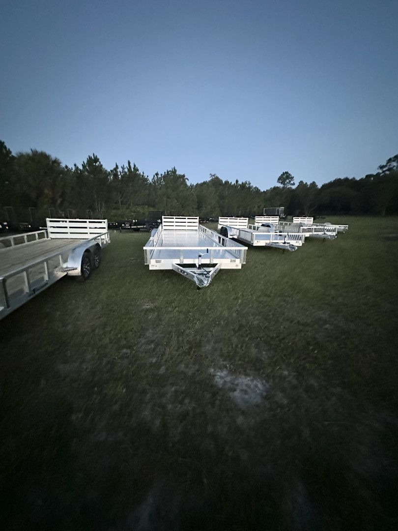 New 2026 H&H Trailers H8224TRSAV-070 (82" x 24' 7k) ATV Trailer